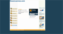 Desktop Screenshot of desencannes.com.br